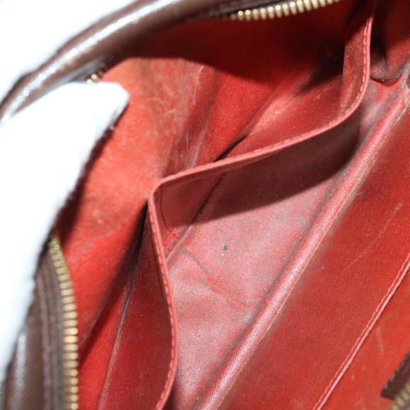 LOUIS VUITTON Damier Ebene Trousse Toilette Clutch Bag N47623 LV Auth 67716 - Picture 11 of 16